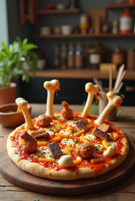 Pizza with Bones: A Quirky Culinary Trend You Need to Know