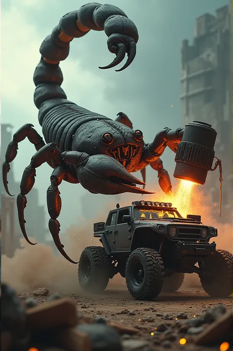 scorpion vs hammer car