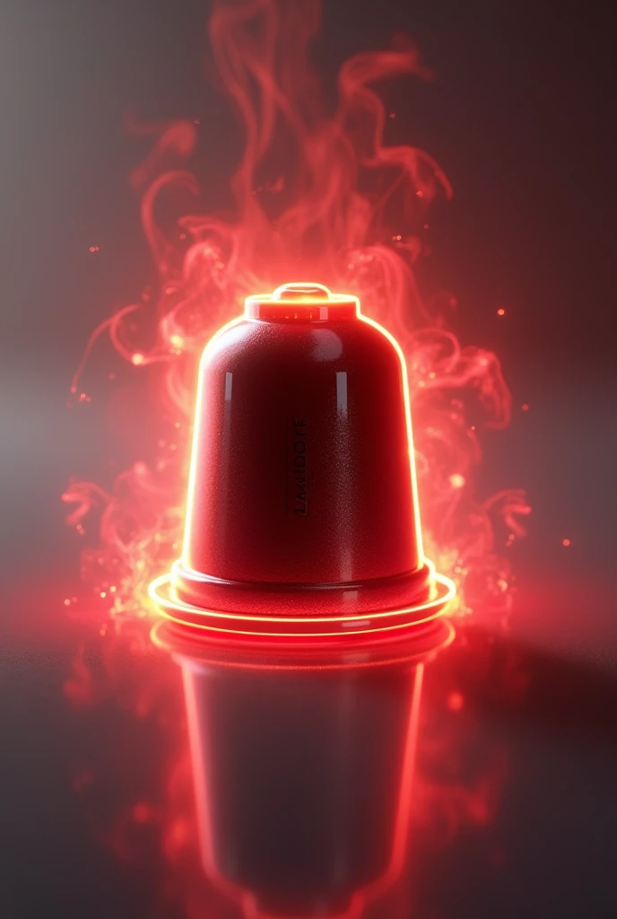 A davidoff coffee insidea battery getting charge red showing the the power davidoff gives and the elegance it has