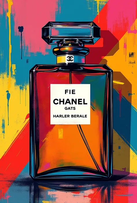 Pop art perfume chanel