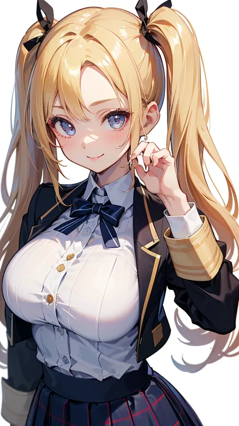 
forehead:1.3、(((((forehead:1.3、Twin tails、Obese:10.0、huge breasts:30.0、tie、Checked skirt:1.3、whiteいタイツ:10.0、uniform:1.3、Dress shirt:1.3、Precision Hands:10.0、Accurate hands:10.0、Five Fingers:10.0、idol uniform:1.3、wearing jacket:1.3、super long hair、smile)))...