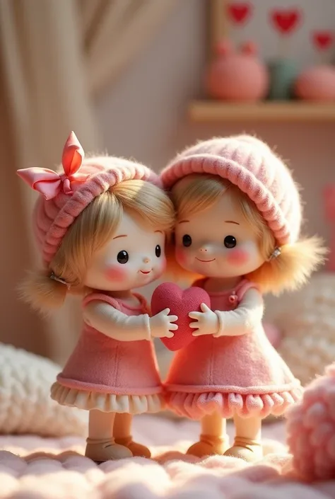 
Valentine day special 
girl and boy soft toys 