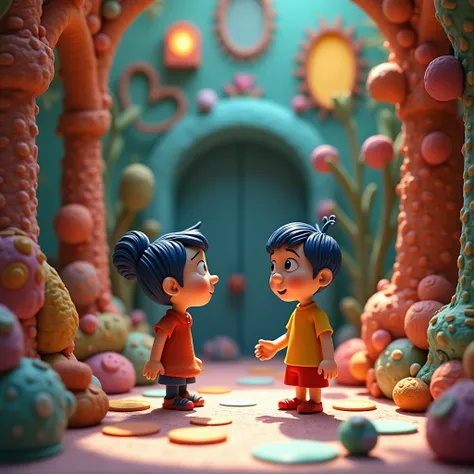 Clay Animation, isometric, Aardman Animation, Stop-Motion Animation, movie "Inside Out".
(best quality, masterpiece), very aesthetic, perfect composition, intricate details, ultra-detailed, vivid colors