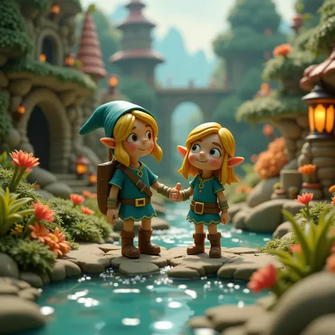 Clay Animation, isometric, Aardman Animation, Stop-Motion Animation, The Legend of Zelda.
(best quality, masterpiece), very aesthetic, perfect composition, intricate details, ultra-detailed, vivid colors