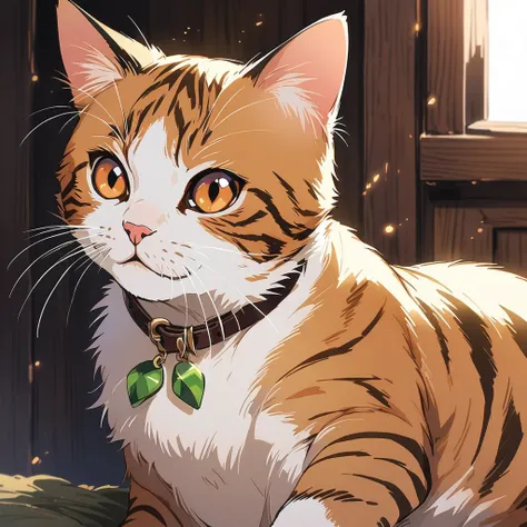 extremely detailed、anime，cat