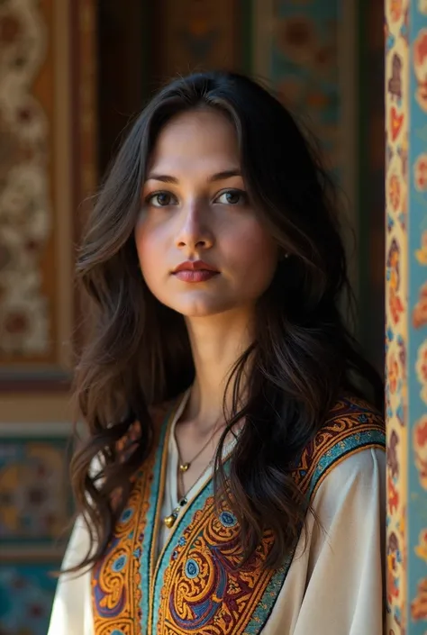 Ukranian and Muslim mix teen girl, 