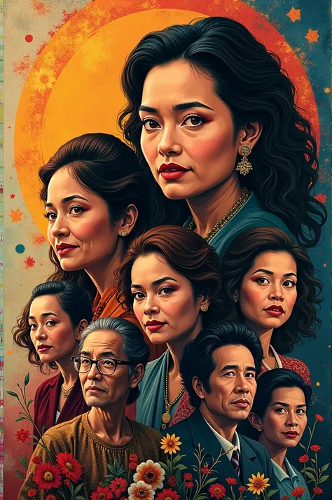 Poster about the tribute to the Philippine national artist and their contribute to arts