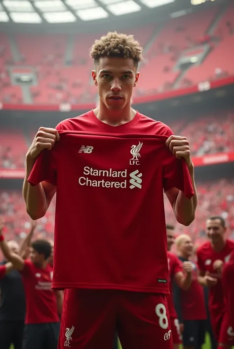 Footballer Bellingham joining Liverpool