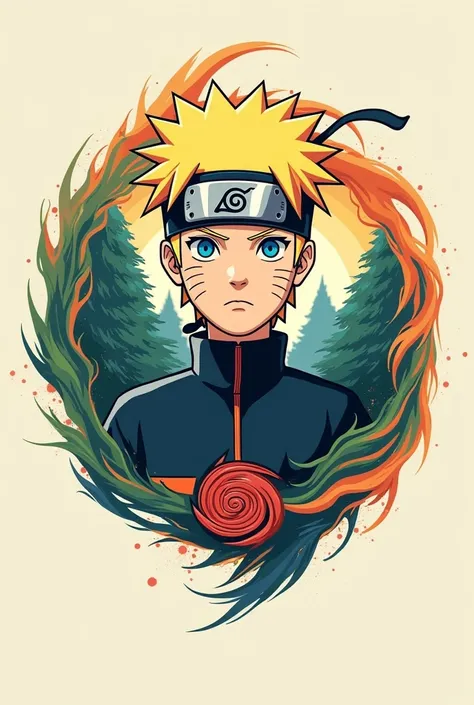 Make logo of  Naruto 

