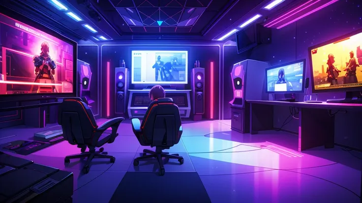 ray tracing room gaming rgb les