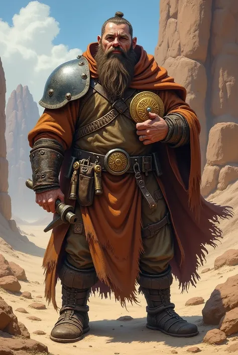 Vin Diesel like a dwarf cleric from Dark Sun