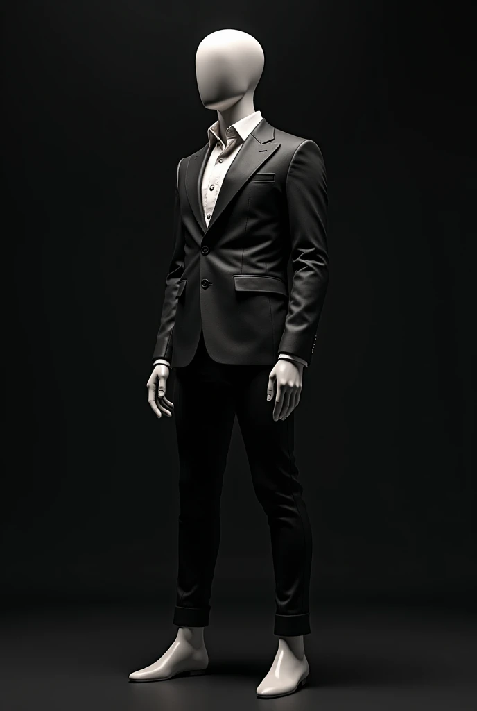 realistic male fashion mannequin, highly detailed, studio lighting, (best quality,4k,8k,highres,masterpiece:1.2),ultra-detailed,(realistic,photorealistic,photo-realistic:1.37), dramatic lighting, sharp focus, hyperrealistic, intricate details, expertly cra...