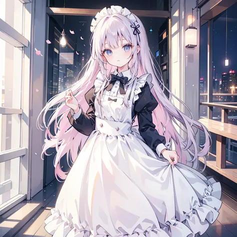 girl、cute、Wedding Dress、Maid uniform high resolution, High-resolution model, high quality, Ultra high definition, Anatomically correct, 最high quality, 