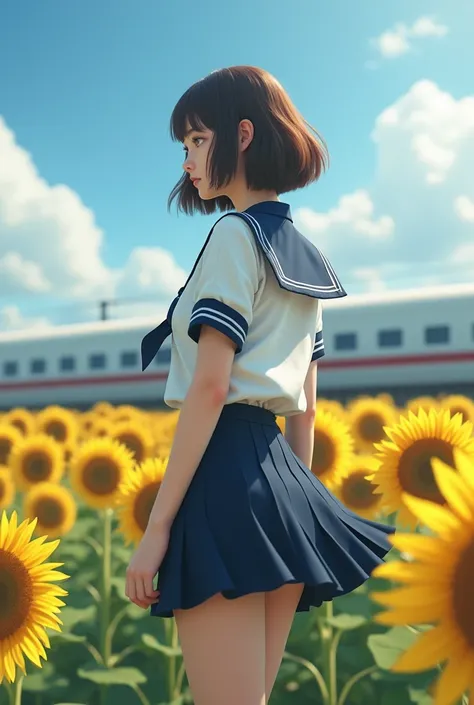 (((Extreme realism:1.21))), (((live-action:1.5))), ((Realistic beautiful girl:1.3)), ((Realistic sunlight, 8k, Best Quality, masterpiece: 1.3)), Best Quality, shape, 非常にdetailed, detailed, High resolution, 8K wallpaper, Perfect dynamic composition, Beautif...