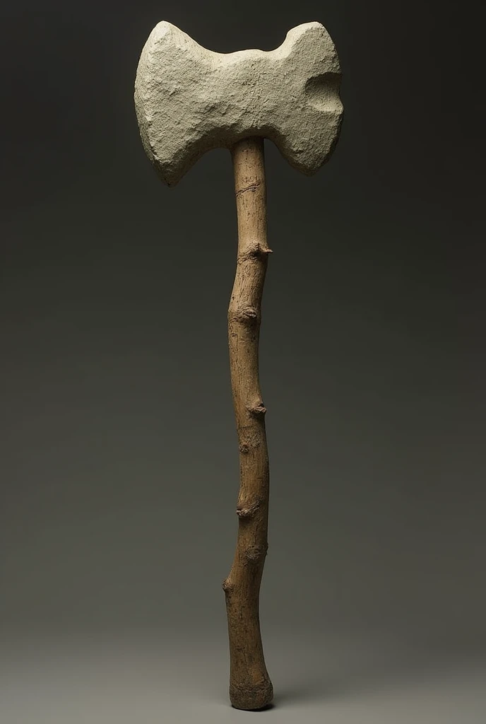 Make a blunt stone axe, primitive model