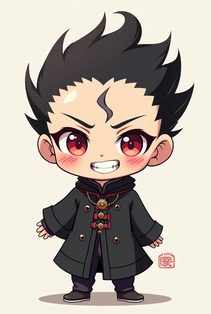 generate fang yuan chibi from Reverend insanity 