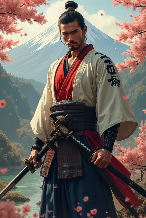 Japanese、Bushido、Handsome、With movement