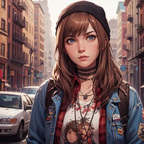 Make it life is strange portrait style 