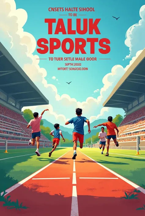 Invitation
Taluk Sports
Stella Maris School, Tiptur
You are cordially invited to witness the grace and athleticism of our young athletes.
Date: [21/9/24]
Time: [from morning]
Venue: [ Tiptur]
Join us for an exciting day of sportsmanship and camaraderie.
Le...