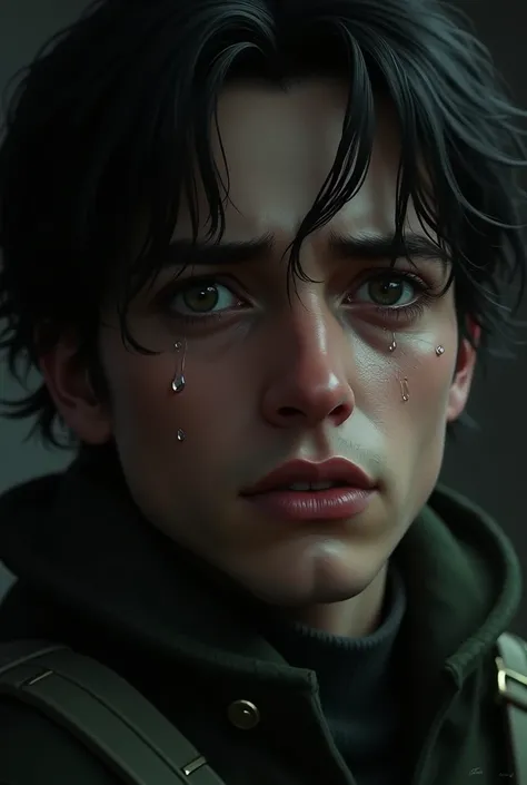 Levi ackerman sexy crying 