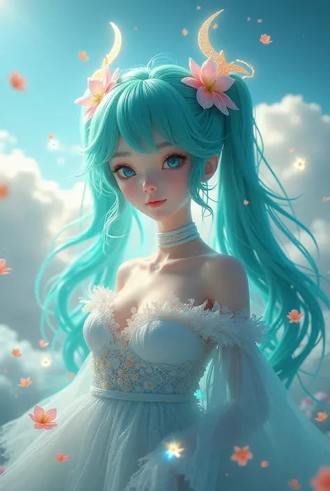 kyukurarin, beautiful goddess, Hatsune Miku,