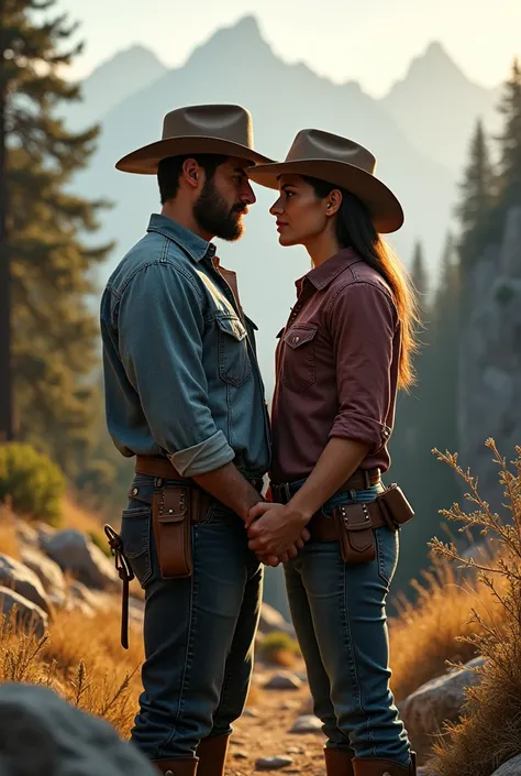 Man in love with another man...they are both cowboys on the mountains alone together