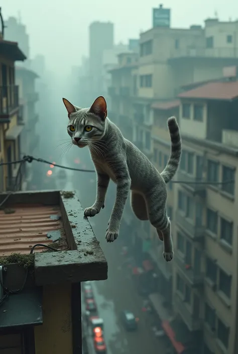 High above the crowded streets, the human-cat leaps across rooftops with the grace of her feline nature. The gray-furred figure watches the world below, but whenever she descends to ground level, people chase her away, hurling insults and throwing trash, l...