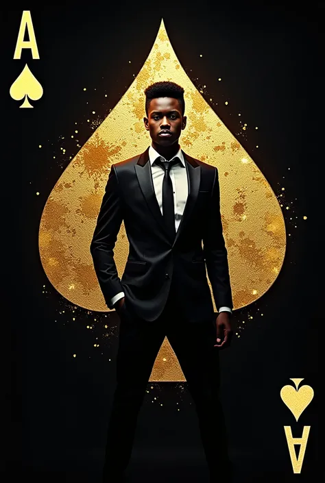 Headboy poster theme is Ace card spade 
