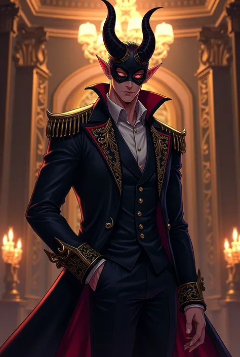 Demon masquerade male version bayonetta anime estile