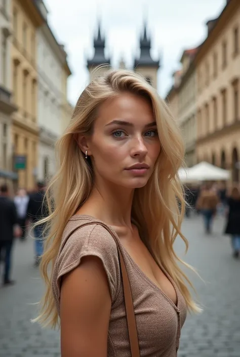 A realistic wide angle photo of an attractive woman with Brassy Blonde One thing I often hear about blonde hair is the challenge of managing brassy tones. Brassy blonde can happen when hair color starts fading and reveals yellow or orange undertones. It’s ...