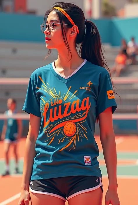 Volleyball shirt, with similarity of interclass with Luiza 