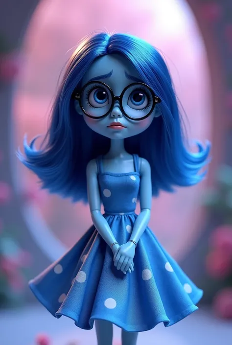 Make Sadness in Inside Out into a Barbie