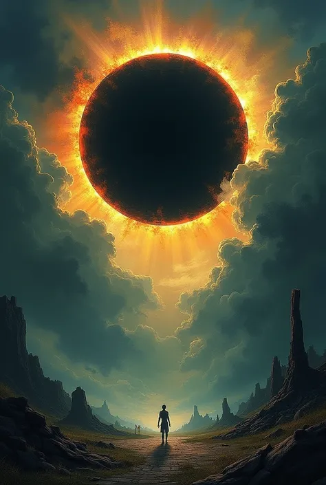 Image of an eclipse written insane eclipse
