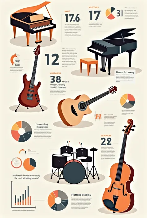 an infographic about music 
