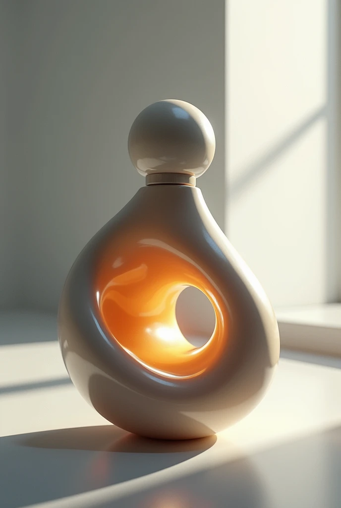 Create a perfume with a strange shape