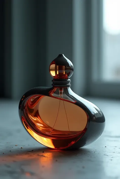 Create a perfume with a strange shape