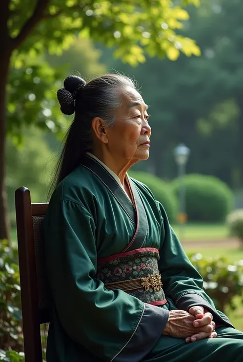 18. The Final Chapter of Ching Shih

Settings: ISO 400, f/5.6, 50mm, 1/250 sec.
Scene: A peaceful, reflective moment showing Ching Shih’s final years. The camera captures her in a lush, peaceful garden, her face lined with age but full of wisdom, as she ga...