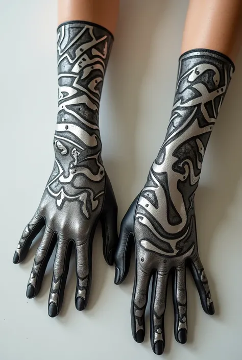 Gloves with cool designs 