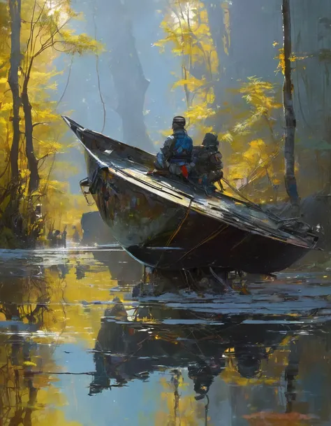 reflexion, art inspired by Wadim Kashin

