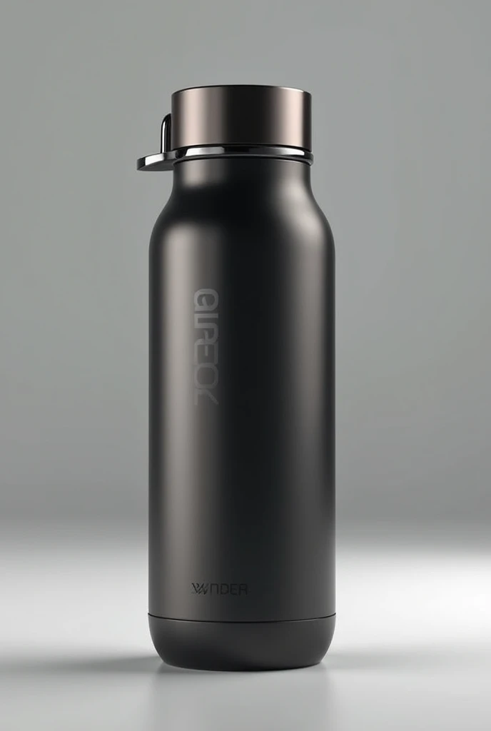 An innovative product with a water bottle and a cell phone in one 