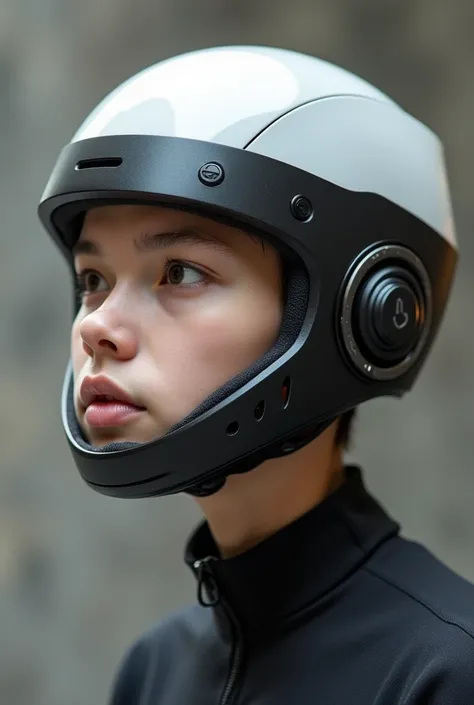 Helmet for people with giant chins.