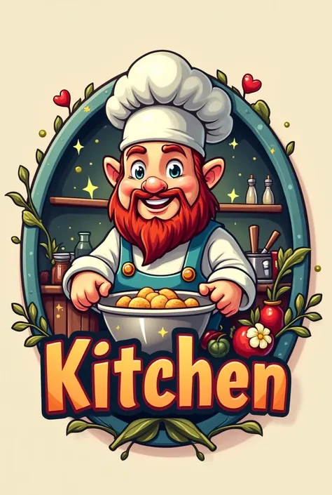 Create a logo for MAGIE KITCHEN 