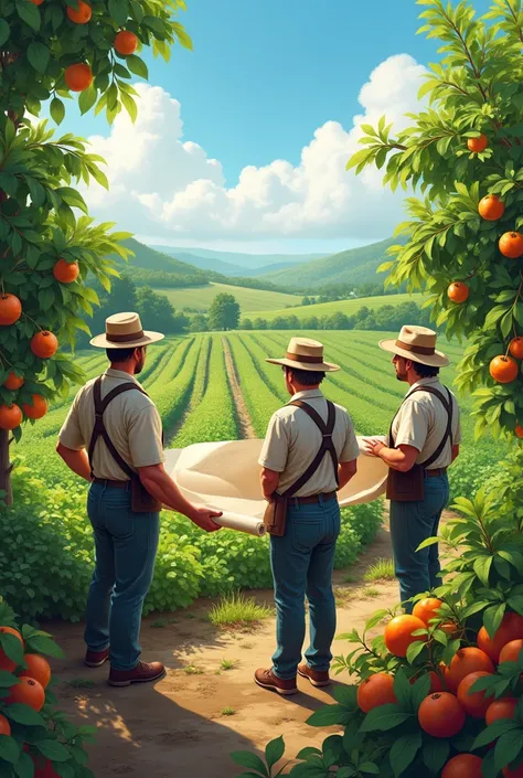 They already had the land, the fruit, and the farming experience. Now, all they needed was a production plan.