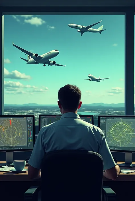 Air traffic controller wasting time 


