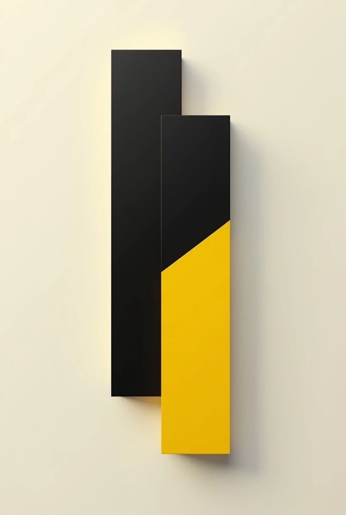 black and yellow rectangle long