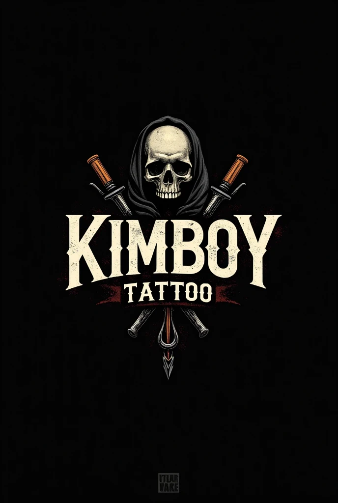 You can create a logo I am a tattoo artist and my name is Kimboy tattoo