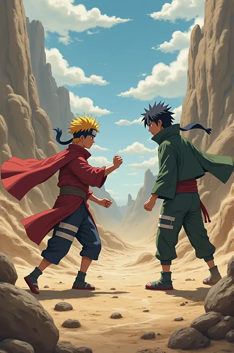 Rock lee vs gaara