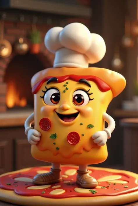 mascot for mini pizza company