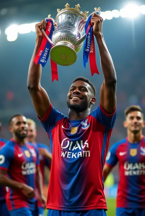 At the age of 23, July Matheus won the Carabao Cup trophy with Premier League club Crystal Palace. 