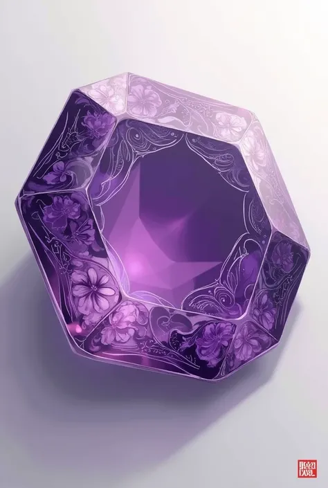 Amethyst stone intaglio